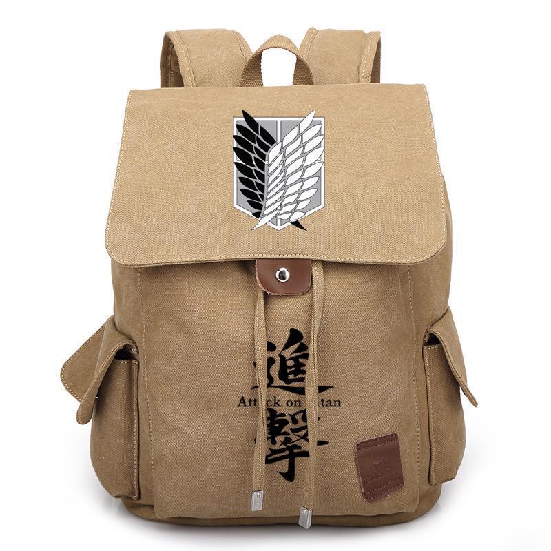 Anime Comics Attack On Titan Rucksack Backpack CSSO121