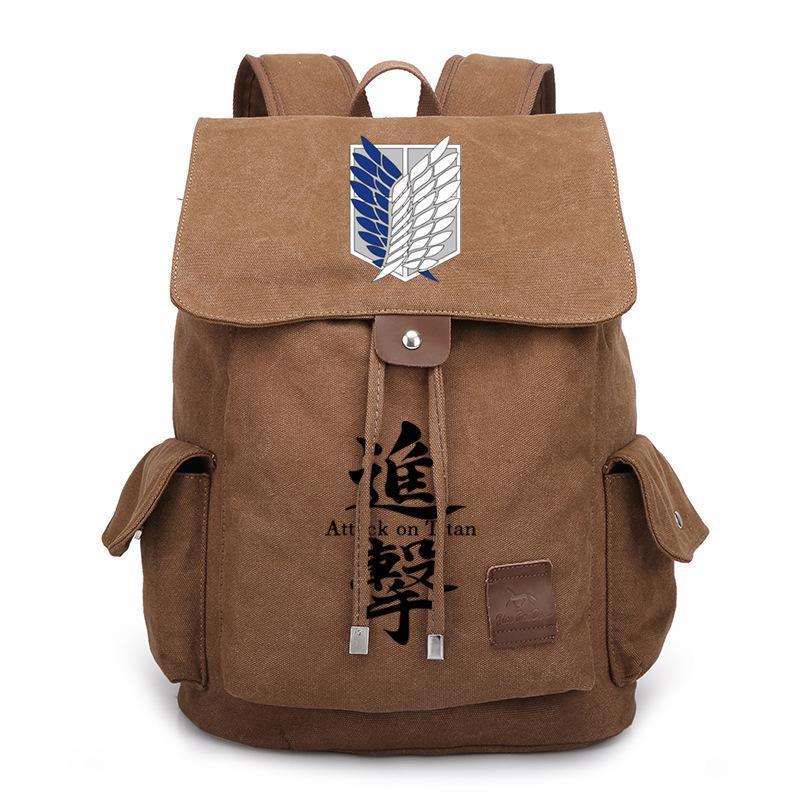 Anime Comics Attack On Titan Rucksack Backpack CSSO117
