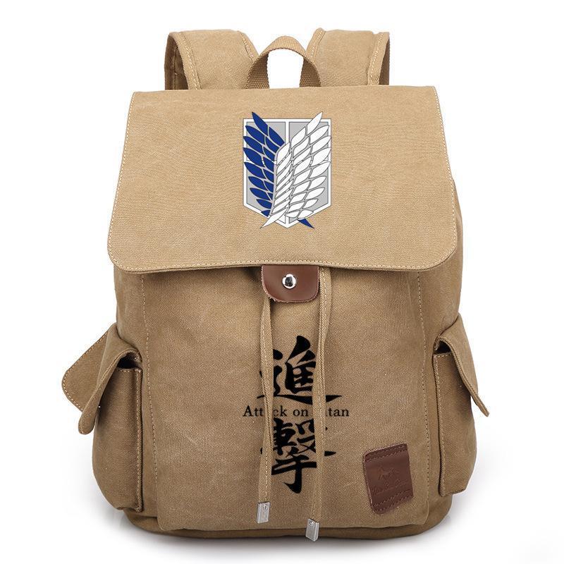 Anime Comics Attack On Titan Rucksack Backpack CSSO117