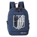 Anime Comics Attack On Titan Canvas Backpack CSSO116