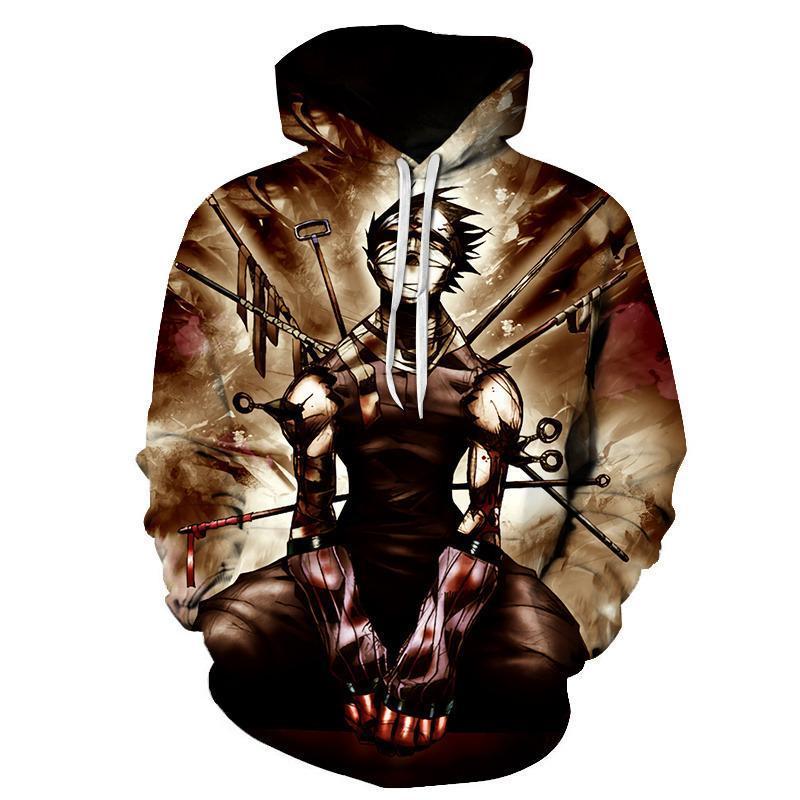 Naruto Hoodie - Momochi Zabuza Pullover Hoodie CSOS003