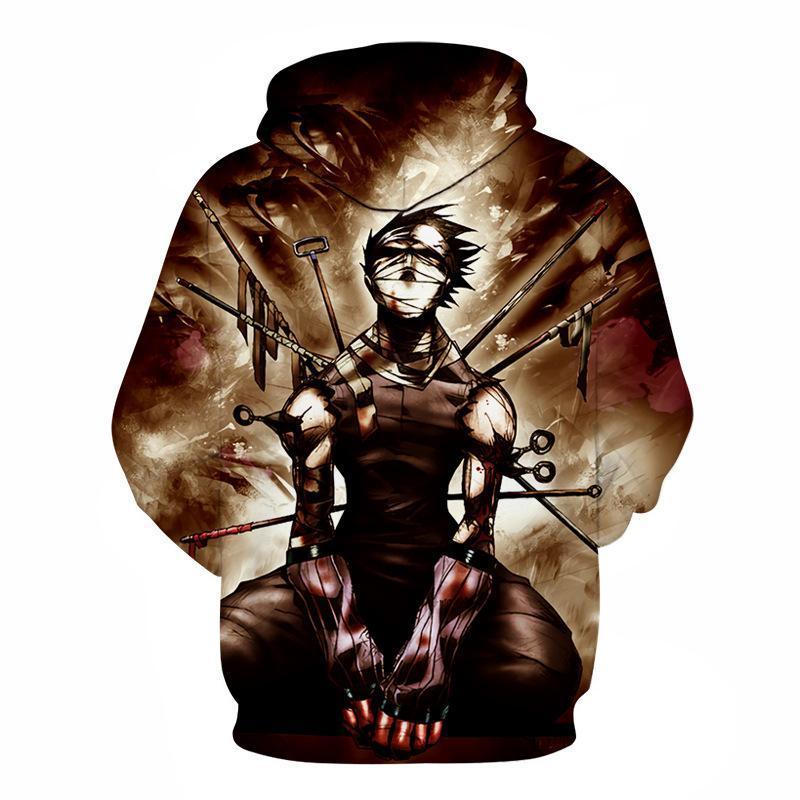 Naruto Hoodie - Momochi Zabuza Pullover Hoodie CSOS003