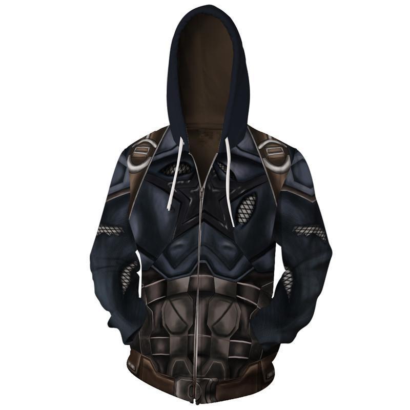 The Avengers Hoodie - Thor Zip Up Hoodie CSOS00K