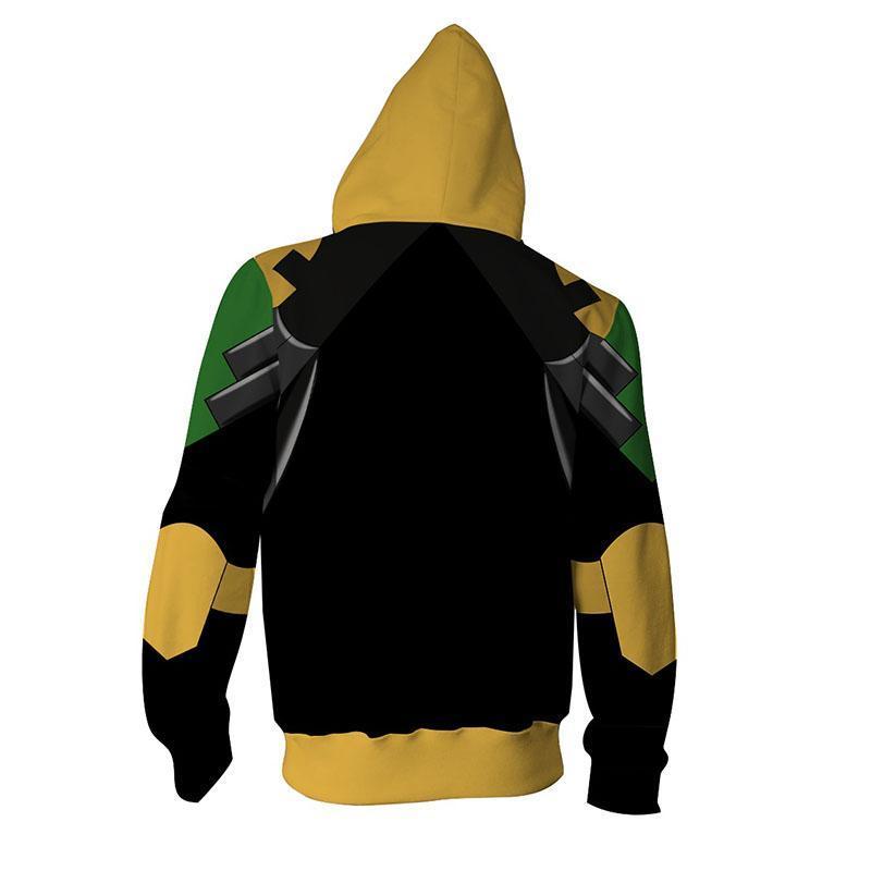 The Avengers Hoodie - Loki Zip Up Hoodie CSOS00O