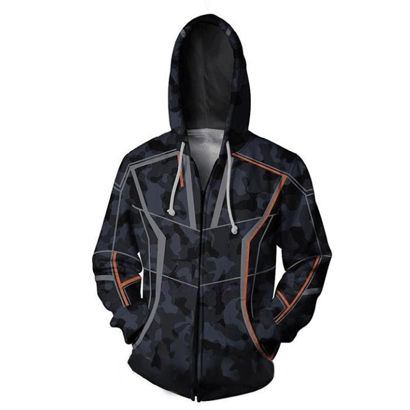 The Avengers Hoodie - Infinity War Tony Stark Zip Up Hoodie CSOS00V