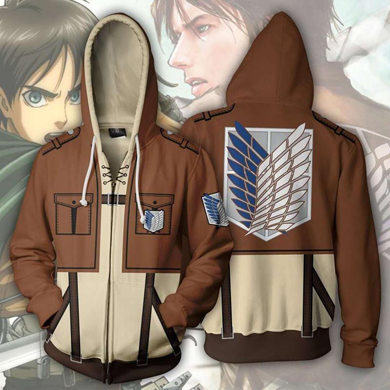 Attack on Titan Eren Hoodie CSOS011