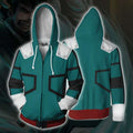 My Hero Academia Hoodie - Midoriya Izuku Zip Up Hoodie CSOS013