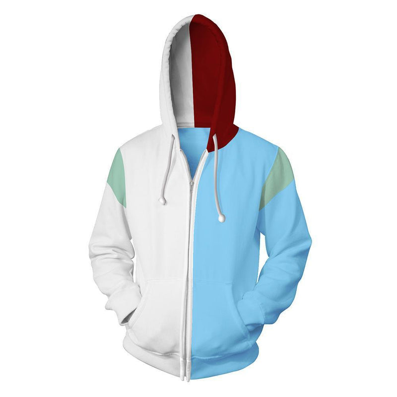 My Hero Academia Hoodie - Shoto Todoroki Zip Hoodie CSOS021