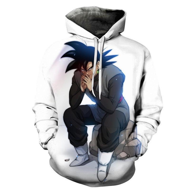 Dragon Ball Z Sitting Goku Pullover Hoodie CSOS022