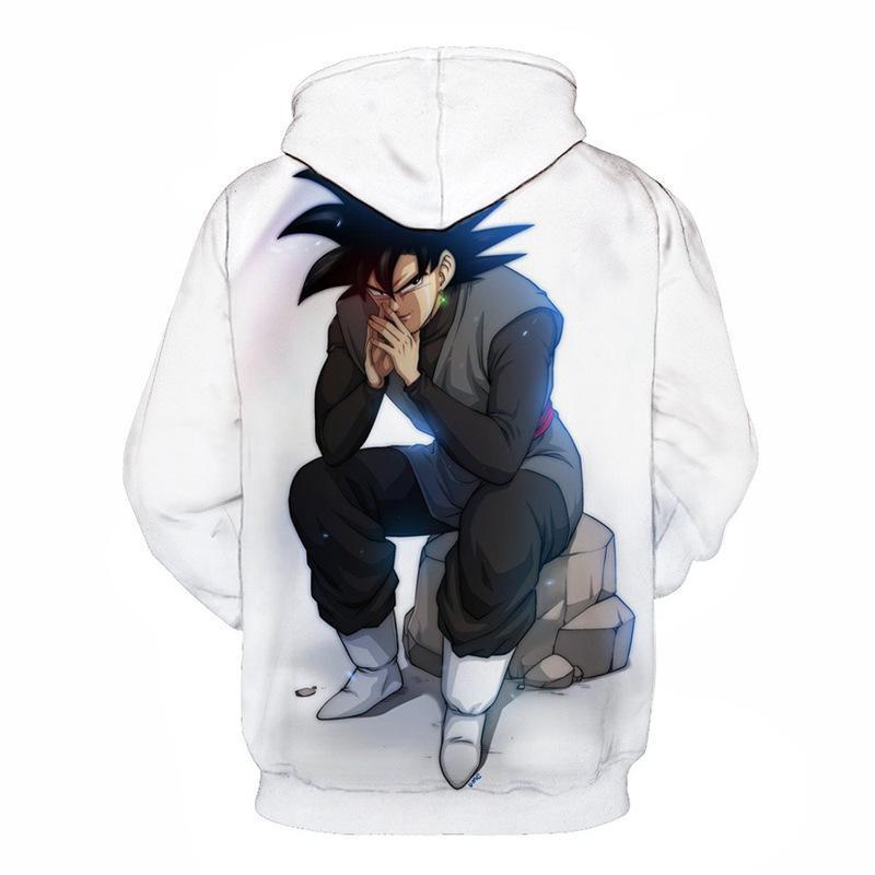 Dragon Ball Z Sitting Goku Pullover Hoodie CSOS022