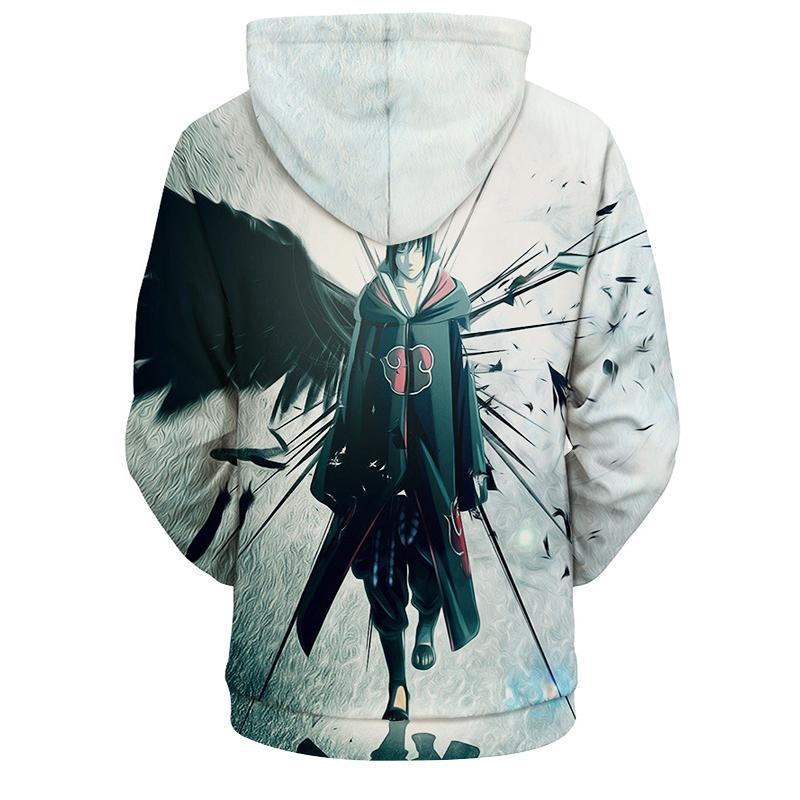 Naruto Hoodie - Akatsuki Sasuke Pullover Hoodie CSOS103