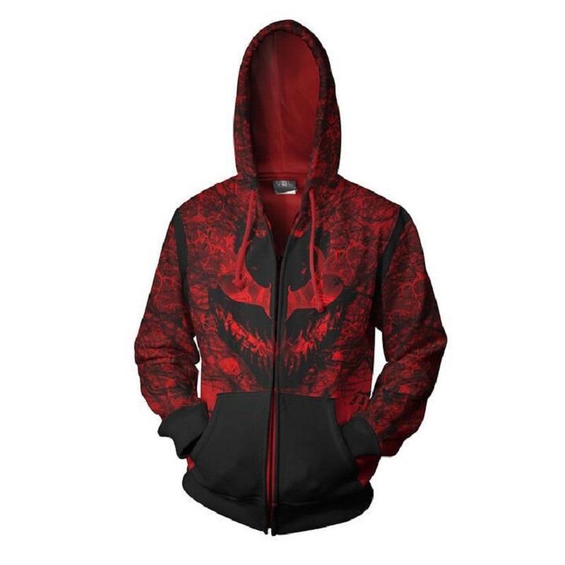 Spider-Man Hoodie - Venom vs. Carnage Zip Up Hoodie CSOS122