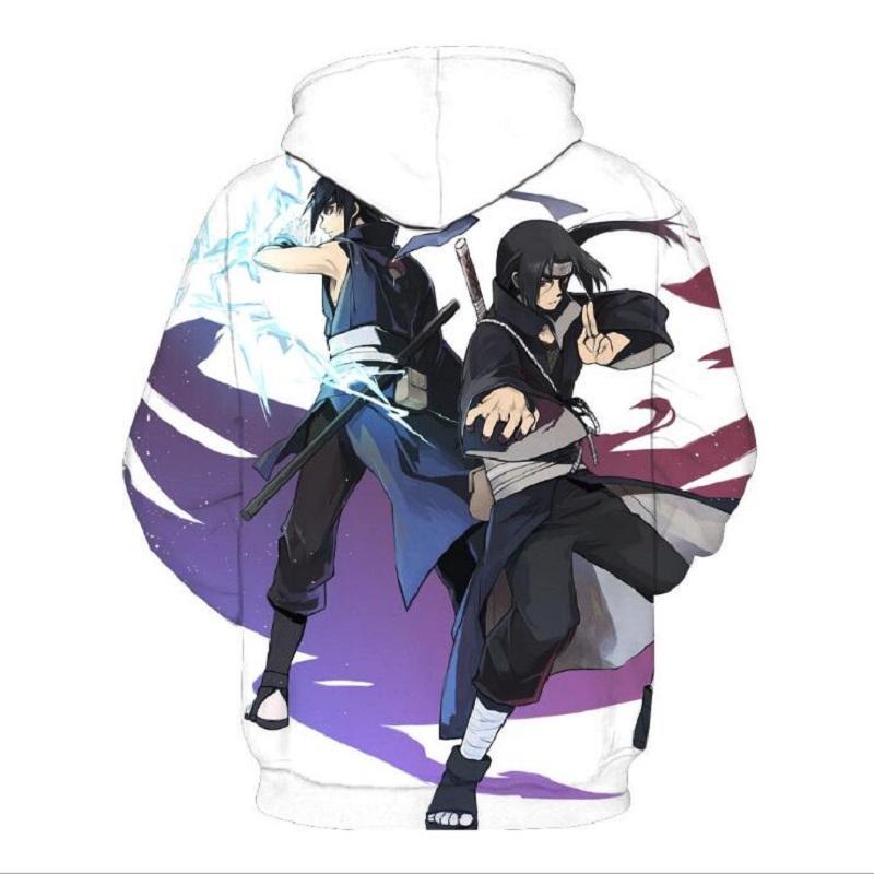 Naruto Hoodie - Sasuke Uchiha Pullover Hoodie