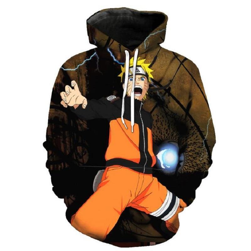 Naruto Hoodie - Naruto Uzumaki Pullover Hoodie