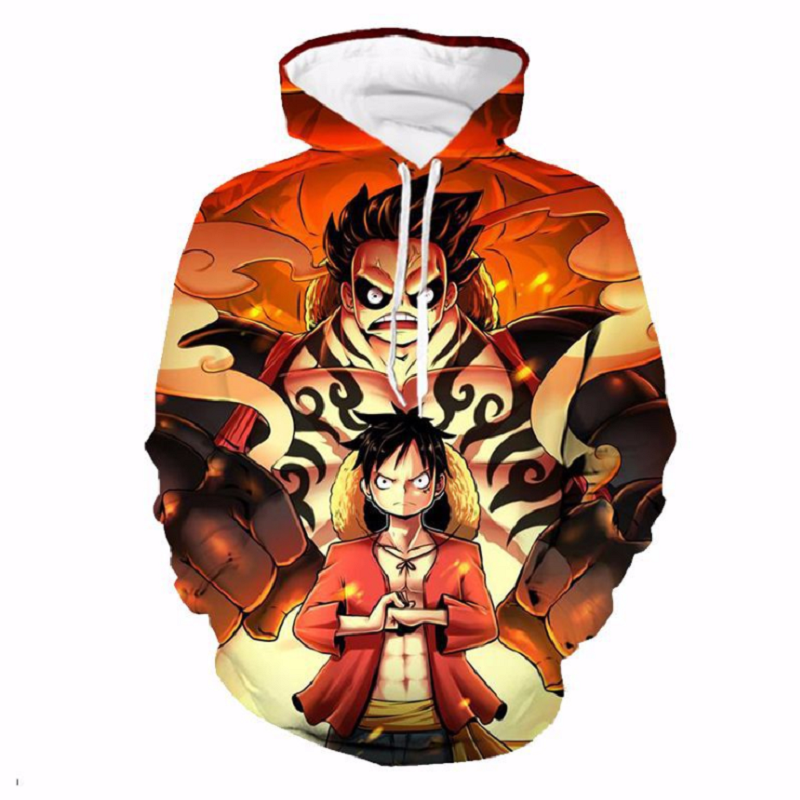 One Piece Hoodie - Monkey D. Luffy Pullover Hoodie CSOS175