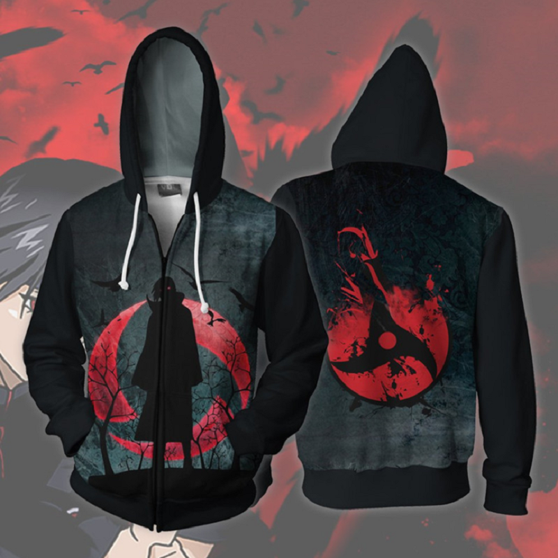 Naruto Hoodie - Shippuden Sasuke Pullover Hoodie CSOS192