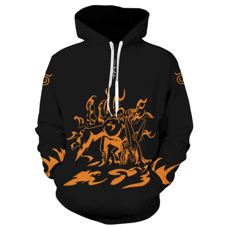 Naruto Hoodie - Hokage Ninjia Pullover Hoodie CSOS198