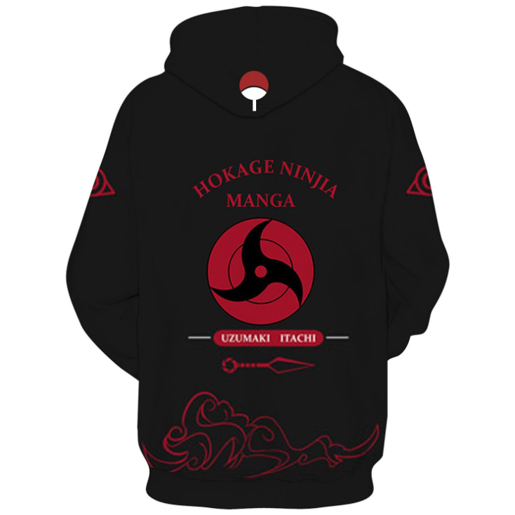 Naruto Hoodie - Hokage Ninjia Pullover Hoodie CSOS199
