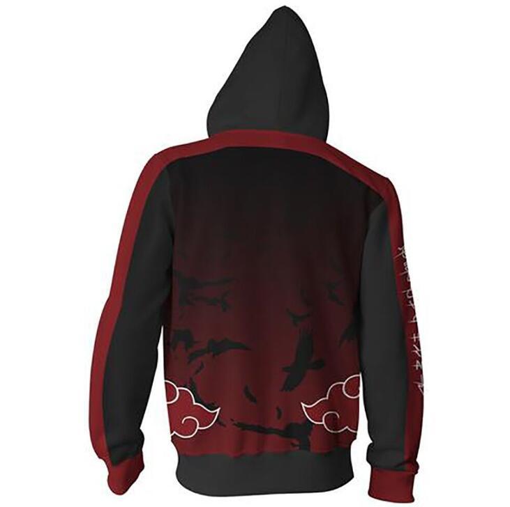 Naruto Hoodie -  Uchiha Itachi Zip Up Hoodie CSOS316