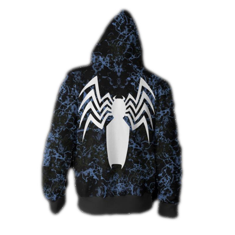 Spider-Man Hoodie - Venom vs. Carnage Zip Up Hoodie  CSOS501