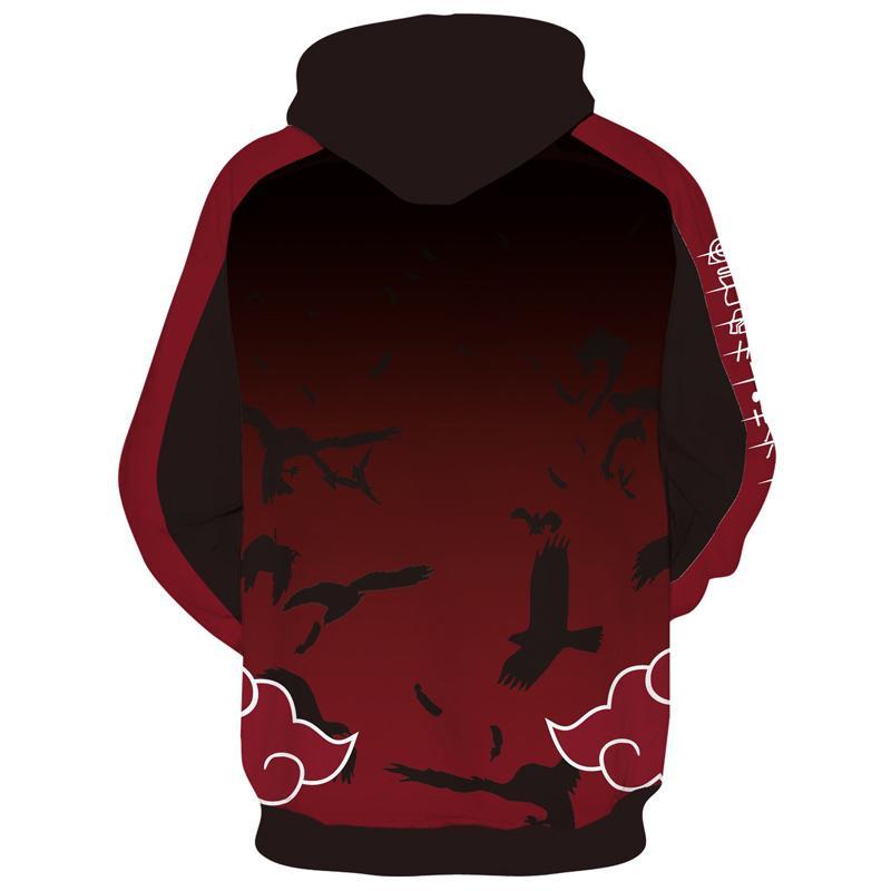 Naruto Hoodie - Akatsuki Pullover Hoodie CSOS509