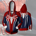 Spider-Man Hoodie - The Avengers Zip Up Hoodie CSOS543