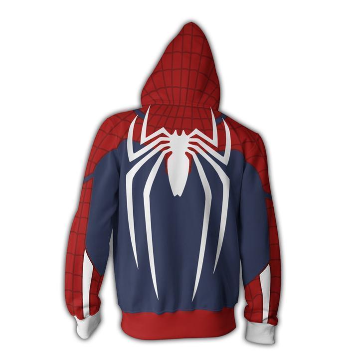 Spider-Man Hoodie - The Avengers Zip Up Hoodie CSOS543