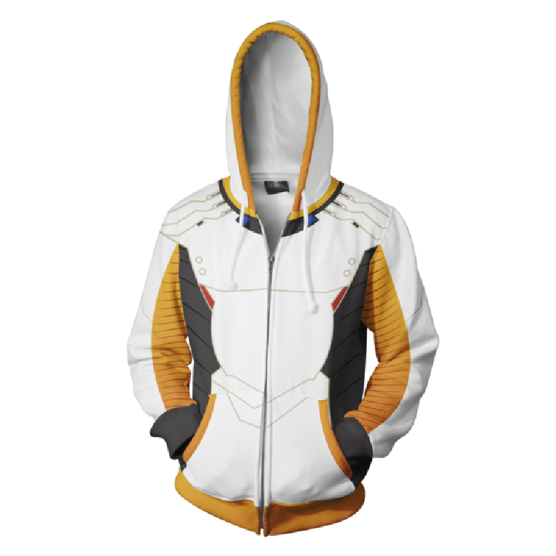 Overwatch Hoodie - Mercy Zip Up Hoodie CSOS569