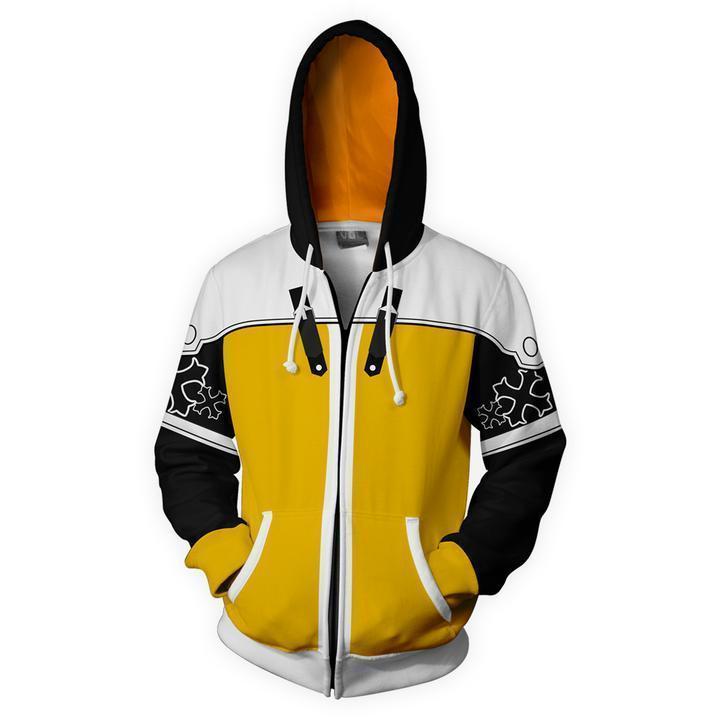 Kingdom Hearts Hoodie - Sora Master Form Zip Up Hoodie CSOS583