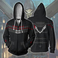 Overwatch Hoodie - Bleach Zip Up Hoodie CSOS608