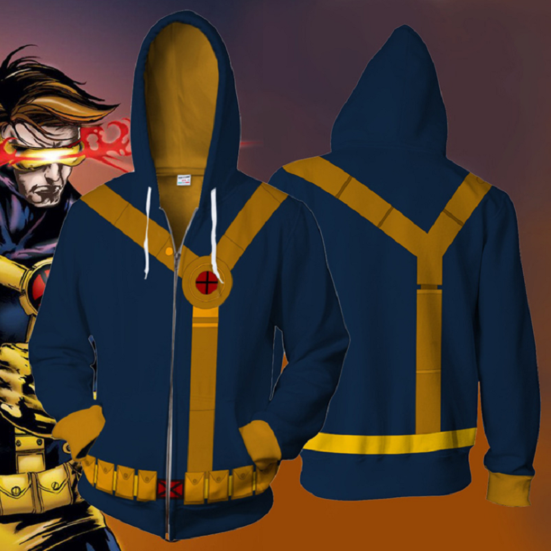 Marvel Comics Hoodie - X-Men Zip Up Hoodie CSOS700