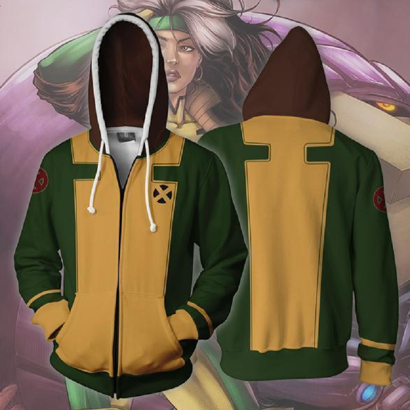 Marvel Comics Hoodie - X-Men Zip Up Hoodie CSOS704