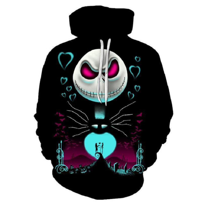 Jack Skellington Hoodies - Pullover Hoodie CSOS802