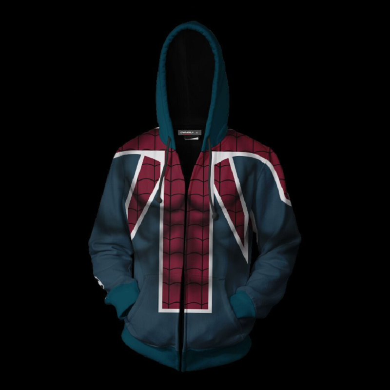 Avengers Spider-Man Hoodie - Zip Up Hoodie CSOS806
