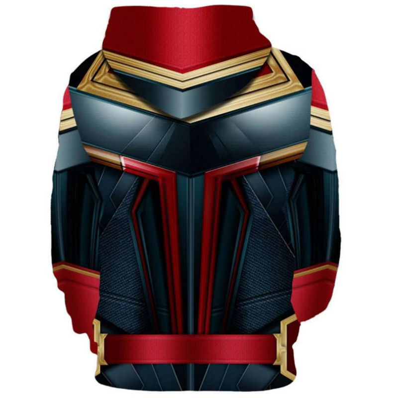 Captain Marvel Hoodie - Carol Danvers Pullover Hoodie CSOS838