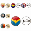 Captain Marvel Glass Gems Lapel Pin Set - 6-Pack CSOS850