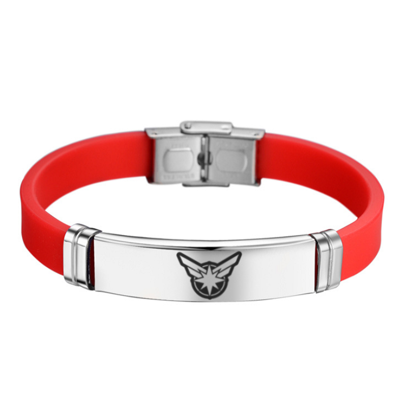 Captain Marvel Bracelet - Eight Awn Star Bracelets CSOS852
