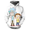 Rick and Morty Pullover Hoodie CSOS861