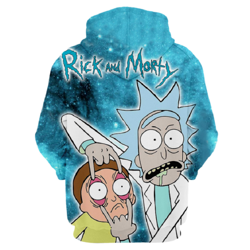 Rick and Morty Pullover Hoodie CSOS862