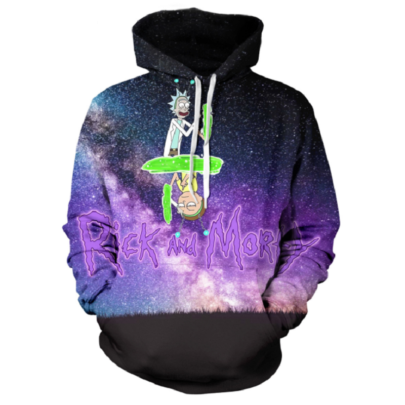 Rick and Morty Pullover Hoodie CSOS864