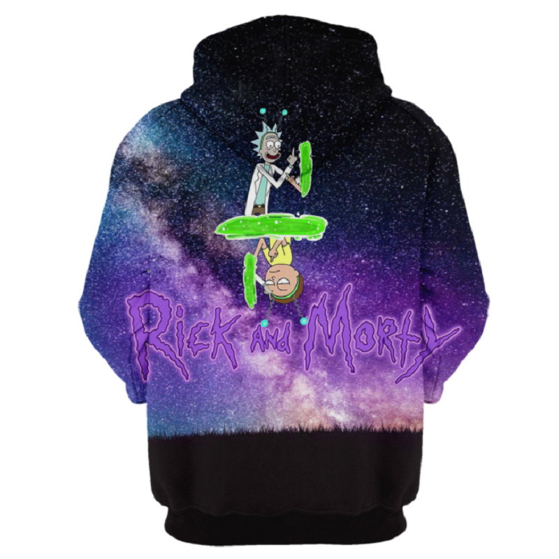 Rick and Morty Pullover Hoodie CSOS864