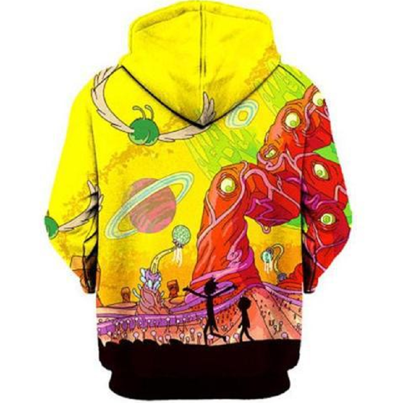 Rick and Morty Pullover Hoodie CSOS868