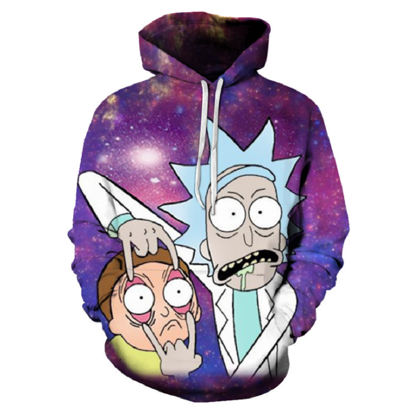 Rick and Morty Pullover Hoodie CSOS870