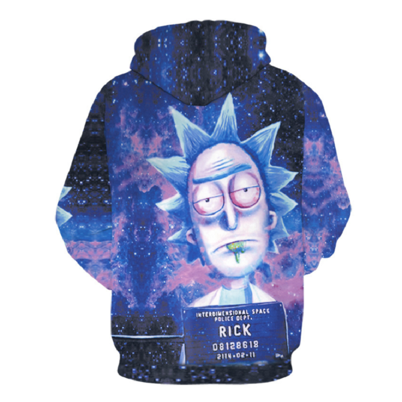 Rick and Morty Pullover Hoodie CSOS873