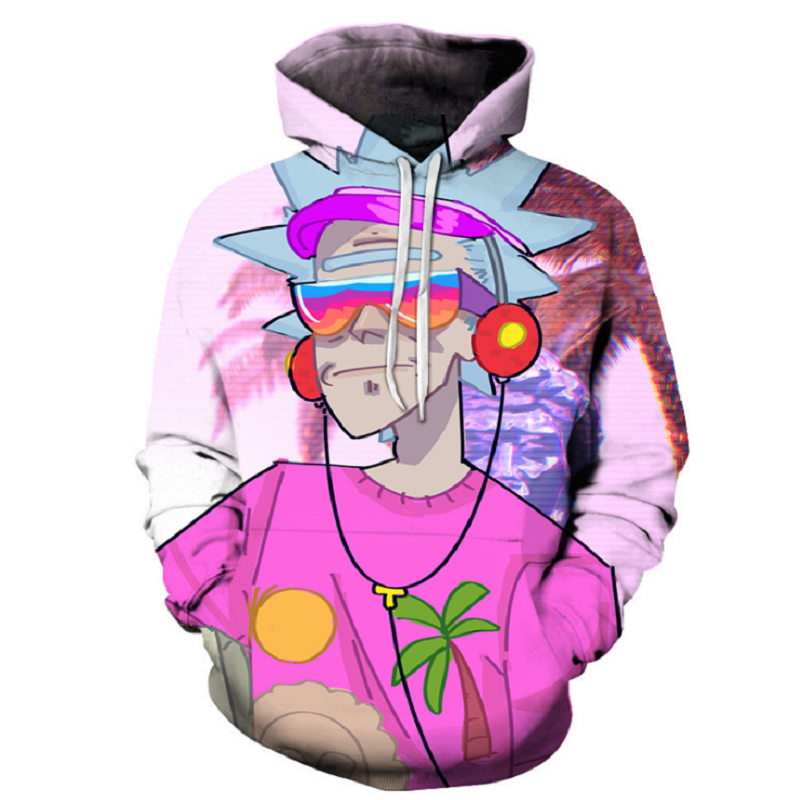 Rick and Morty Pullover Hoodie CSOS875