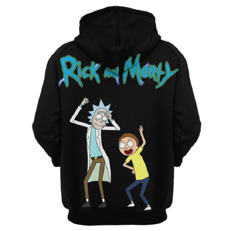 Rick and Morty Pullover Hoodie CSOS878