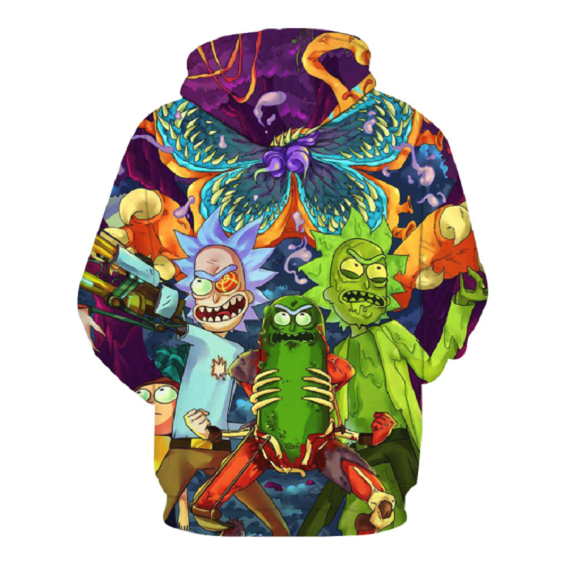 Rick and Morty Pullover Hoodie CSOS882