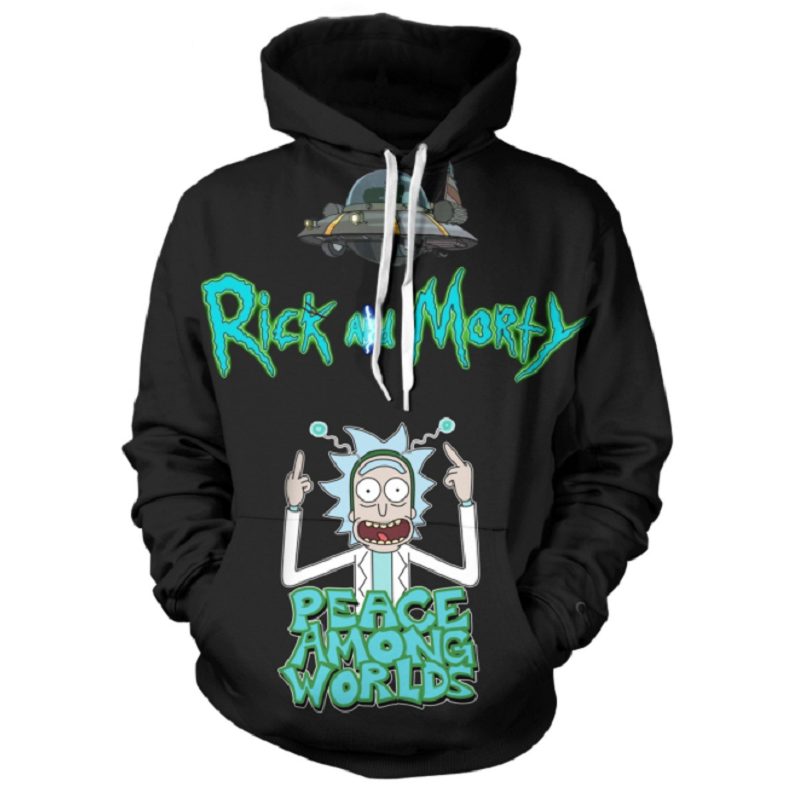 Rick and Morty Pullover Hoodie CSOS885