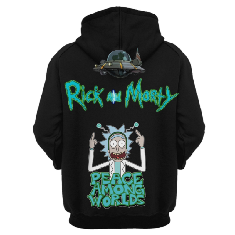 Rick and Morty Pullover Hoodie CSOS885