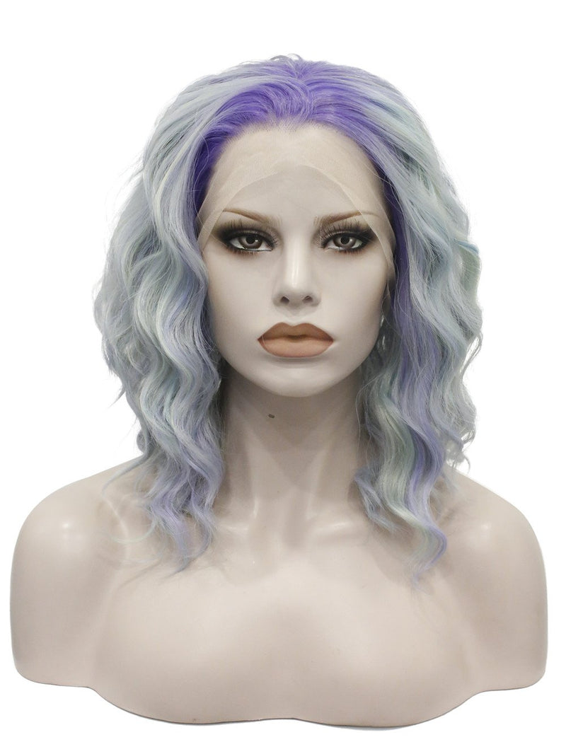 Premium Wig - Lace Front Ashy - Pearl Short wig